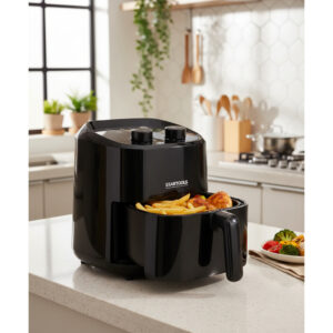 air fryer 3,4l, fritadeira sem óleo, air fryer 220v, fritadeira elétrica, air fryer compacta, 1200w, cozinha saudável