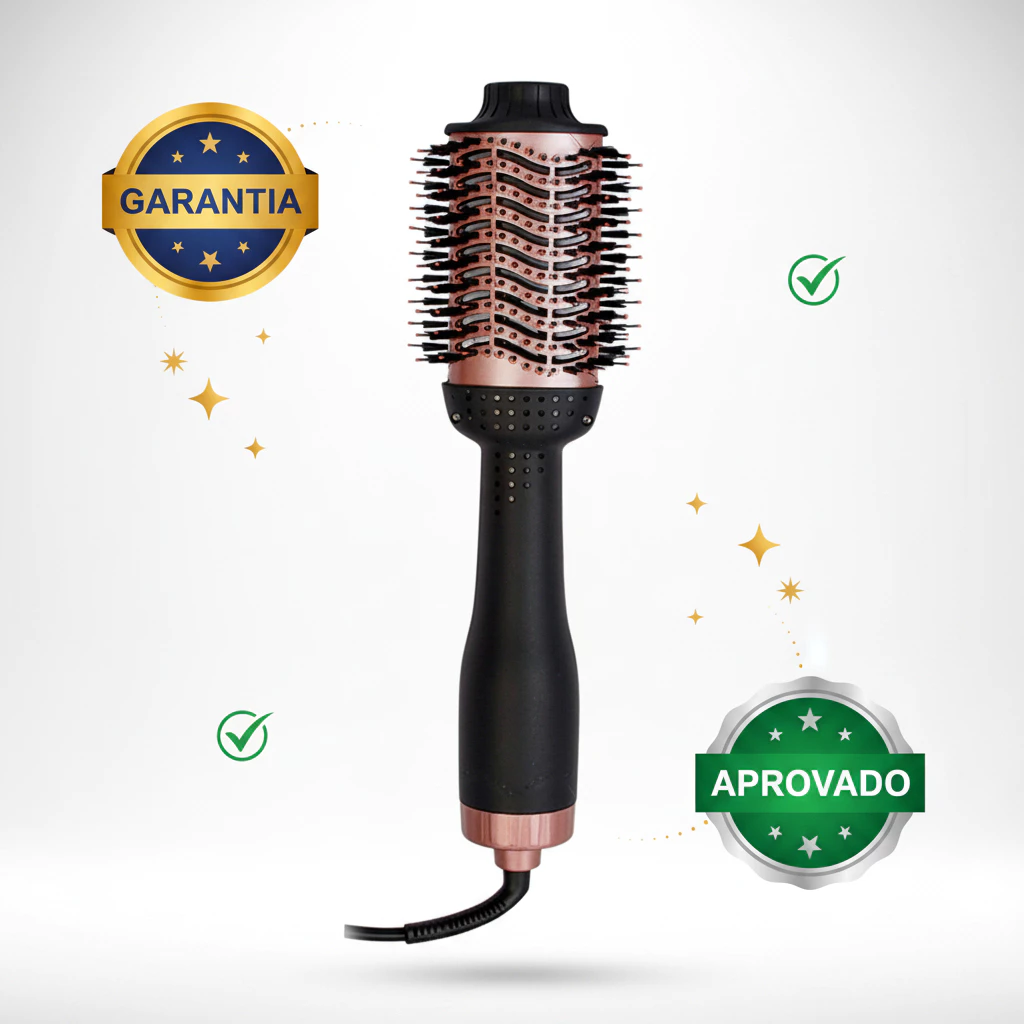Escova Secadora 1300W Bivolt Profissional Modeladora