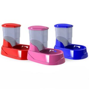 Comedouro Dosador Classic para Cães e Gatos 500g Four Plastic