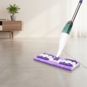 【Fácil de Usar】[Design Inteligente] Mopa com Spray/Mopa para Piso/Spray Mop/Mopa para Limpeza/Spray Mop para Casa